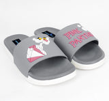 Walking Slippers for girls women Slides Grey