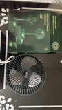 Adjustable Height Telescopic Rechargeable Standing Fan Rechargeable Pedestal Fan