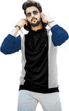 Solid Men Hooded Neck Multicolor T-Shirt Multicolor3